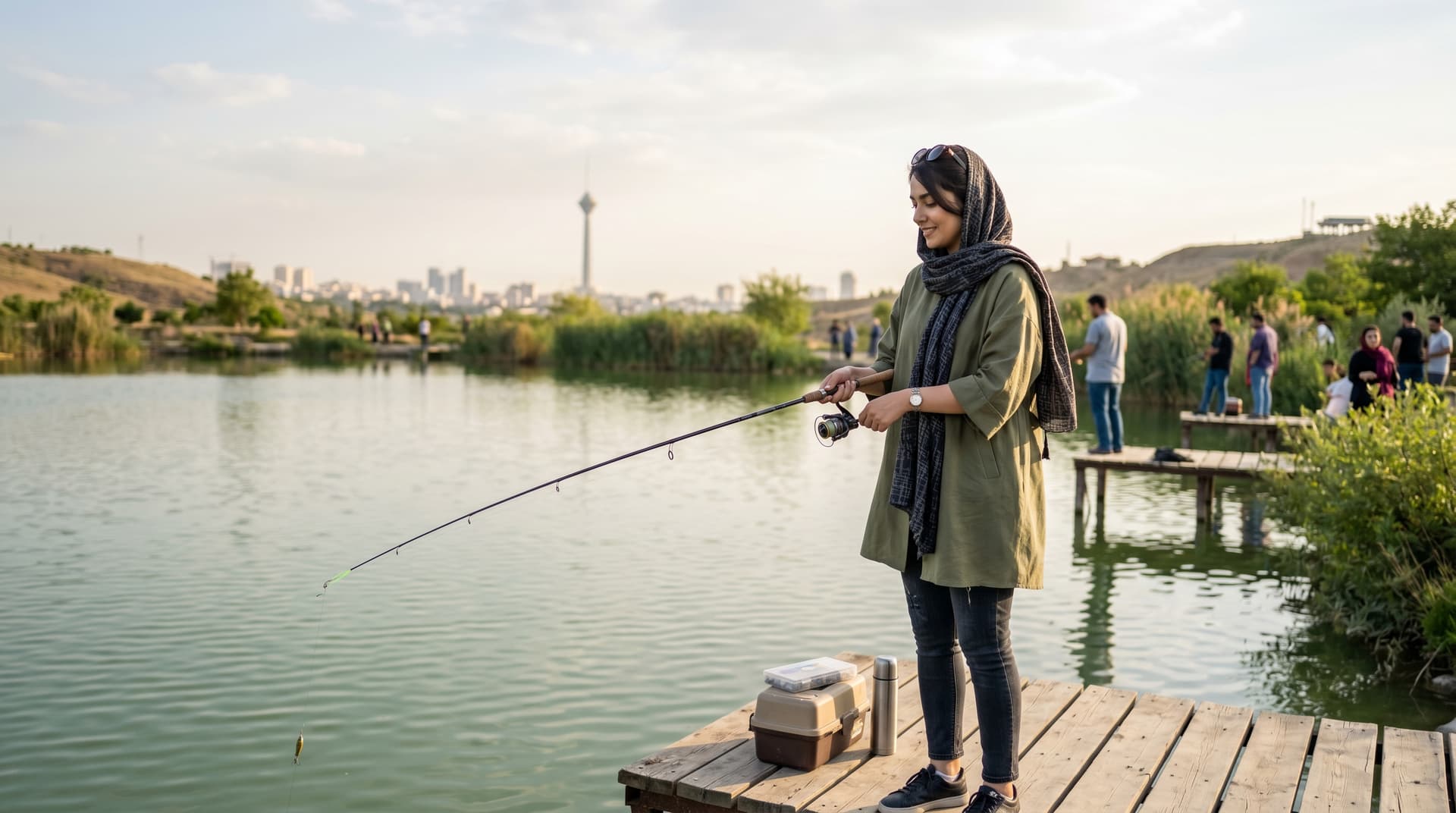 Why Fishing Near Tehran Is Suddenly Trending Again